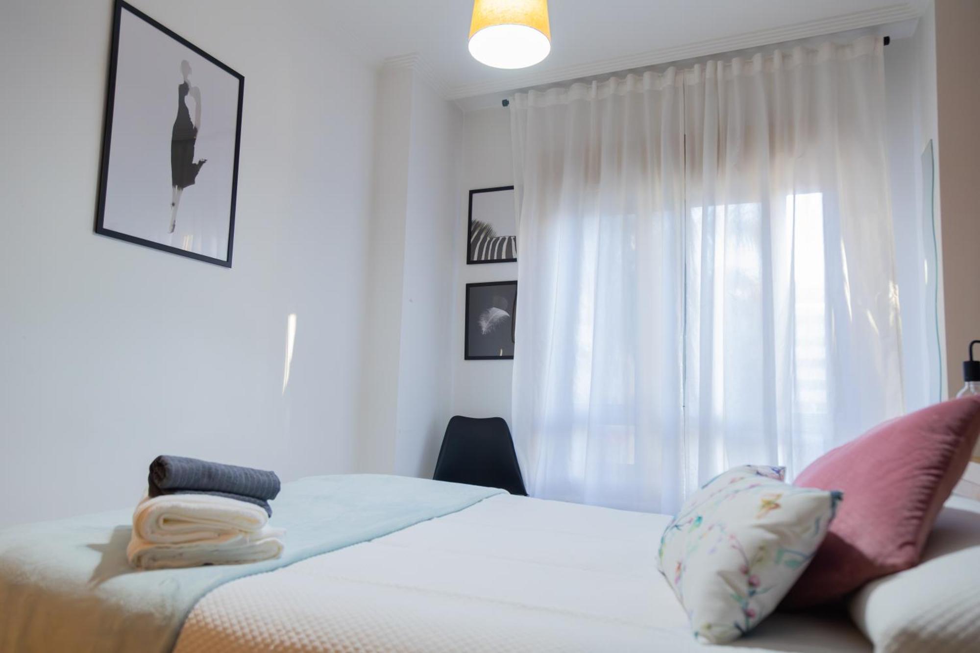 Apartamento Con Garaje, Centrico Y Luminoso Pontevedra Luaran gambar