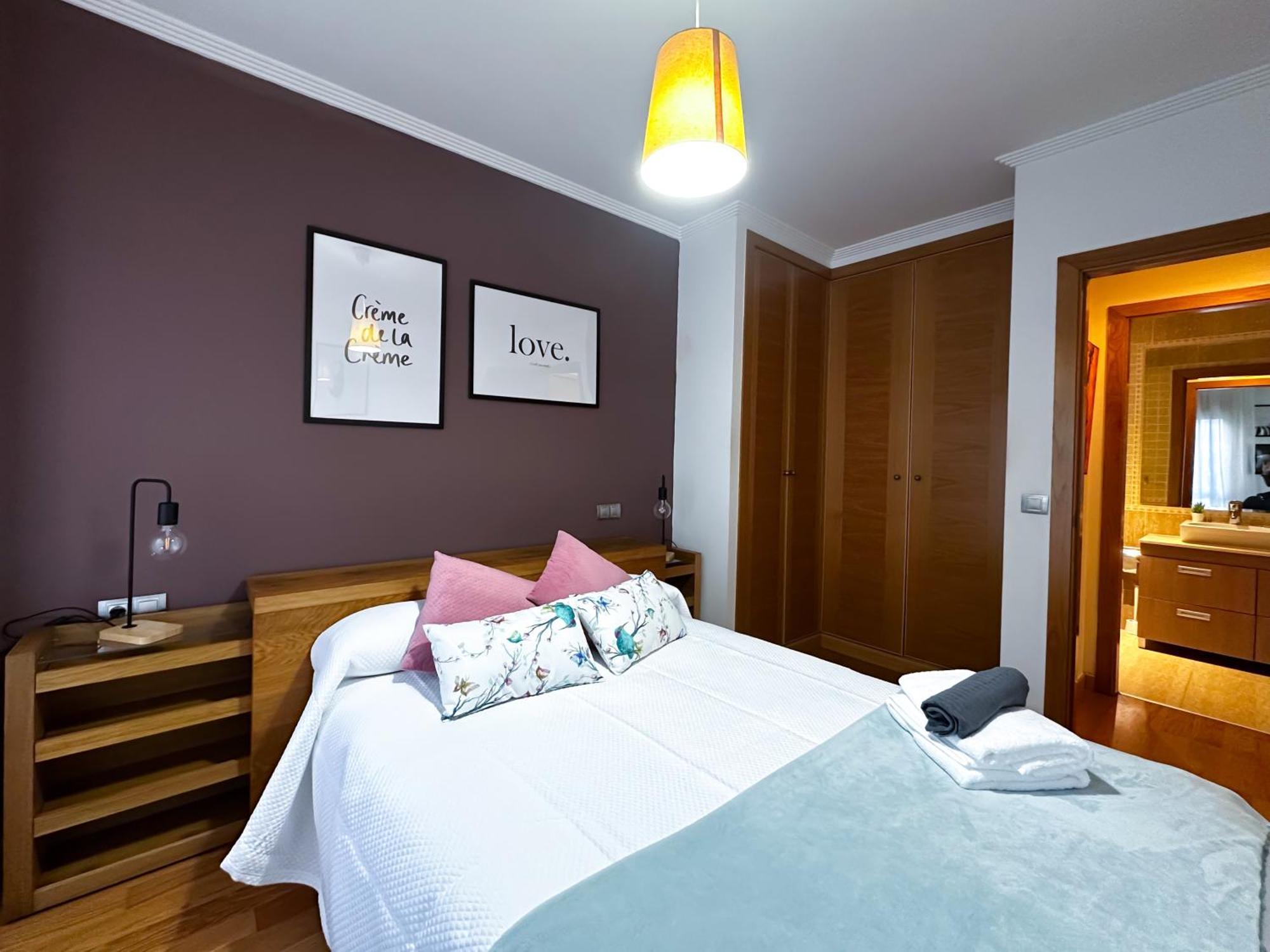 Apartamento Con Garaje, Centrico Y Luminoso Pontevedra Luaran gambar