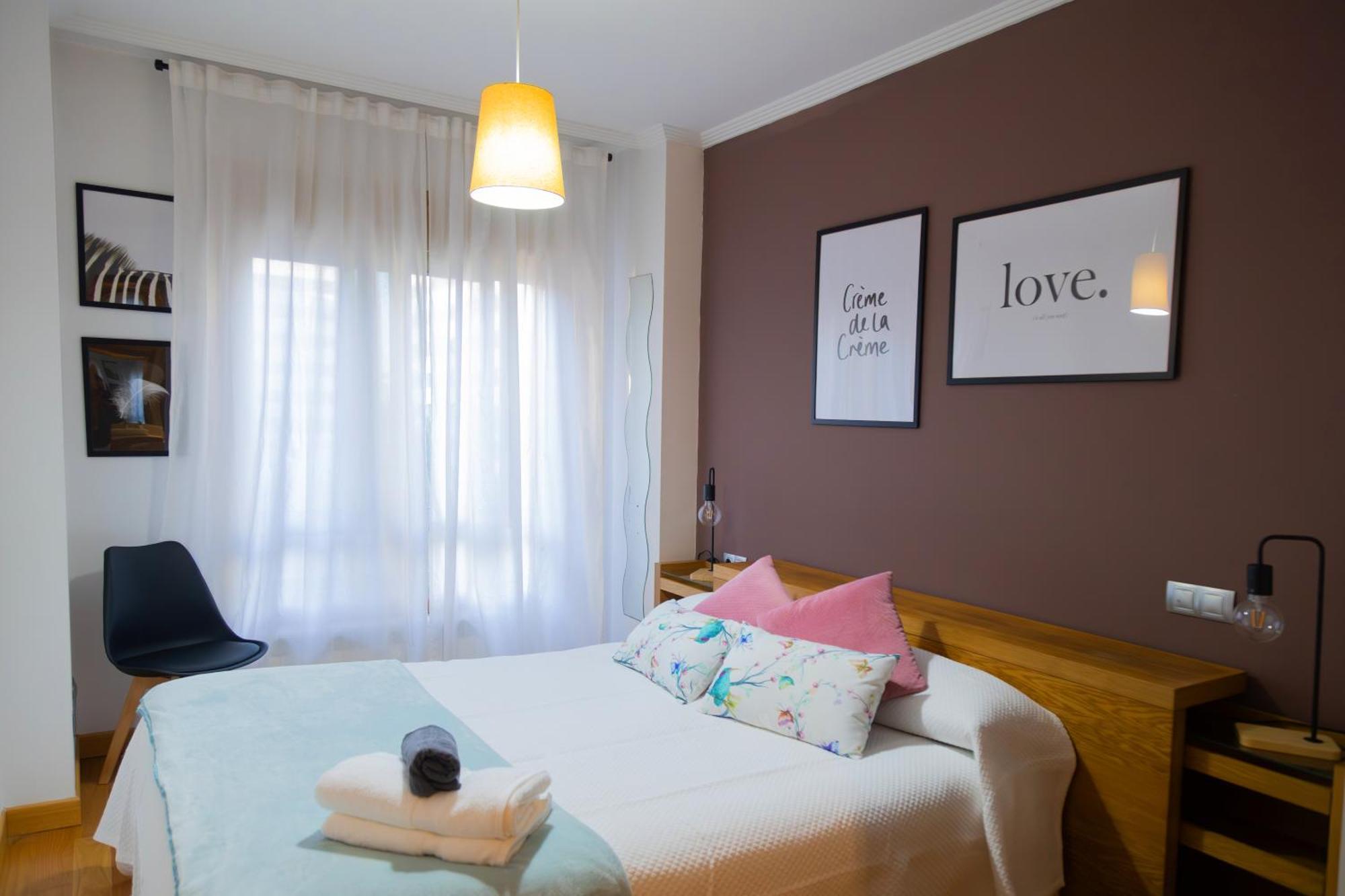 Apartamento Con Garaje, Centrico Y Luminoso Pontevedra Luaran gambar