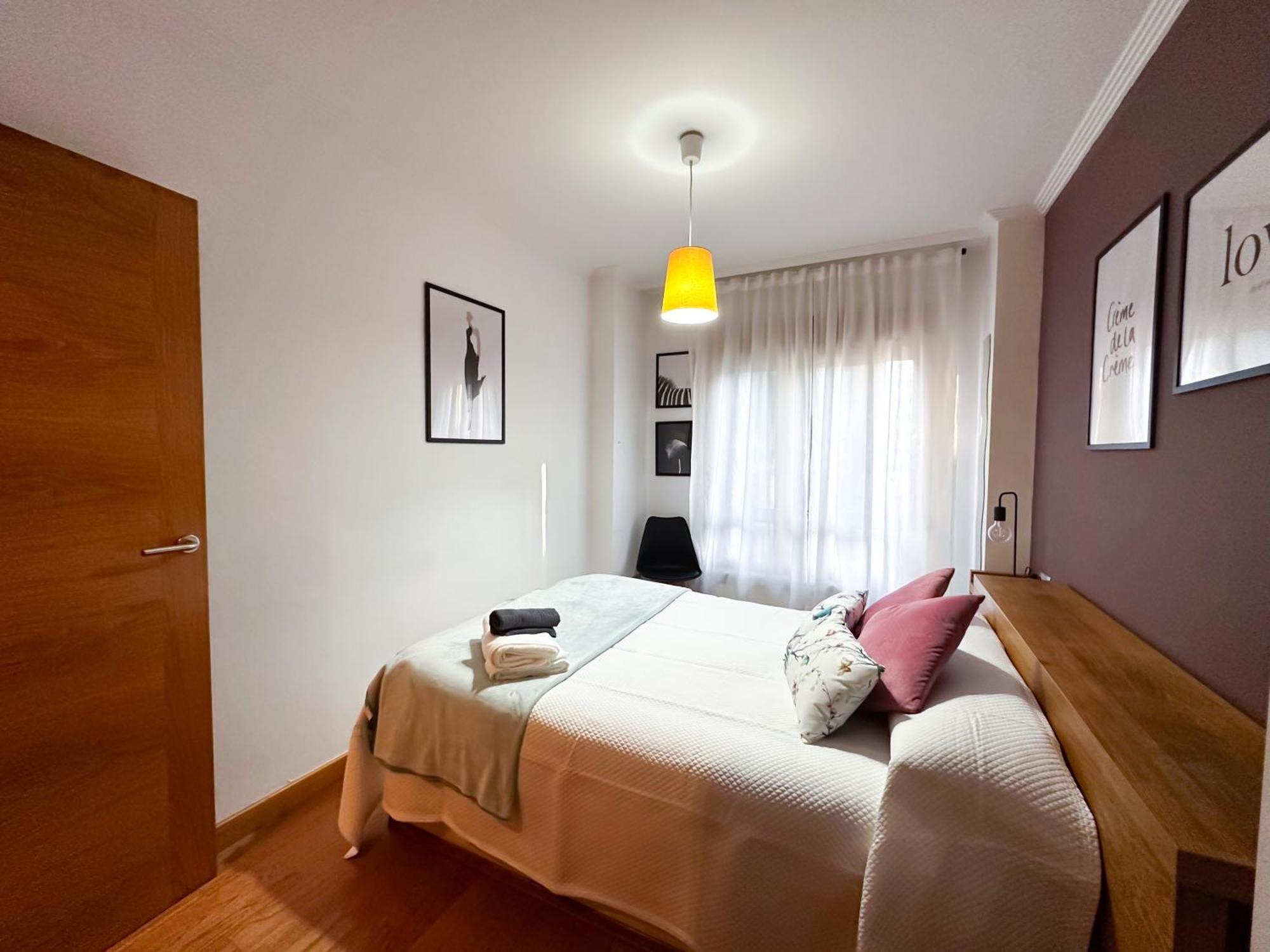 Apartamento Con Garaje, Centrico Y Luminoso Pontevedra Luaran gambar